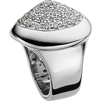 Silk Route - Ring Weißgold Brillianten