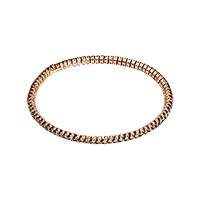 3 D 6.5 ct Brown Diamond bracelet