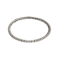 3 D 6.7 ct White Diamond bracelet